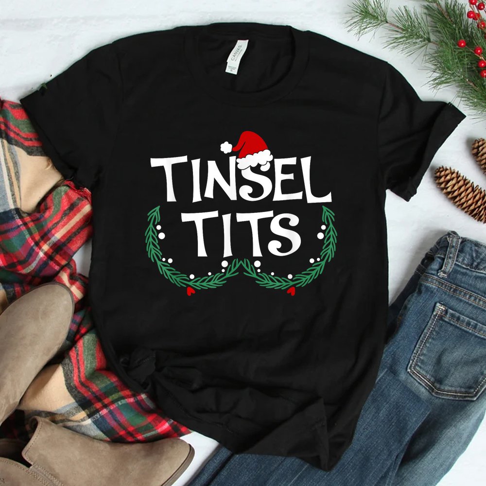 Jingle Balls Tinsel Tits Couples Christmas Matching Couple Shirt Jingle Balls Tinsel Tits Couples Christmas Matching Couple Shirt