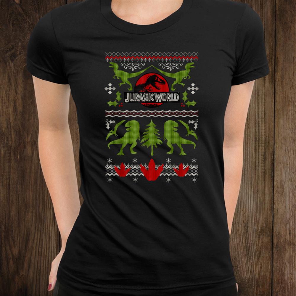 Jurassic World Dinosaur Christmas Shirt Jurassic World Dinosaur Christmas Shirt