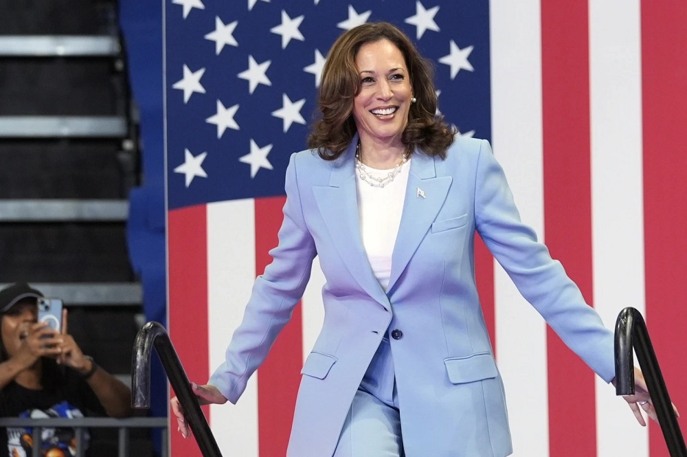 Kamala Harris - a historic figure.