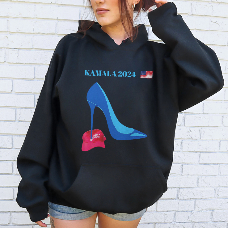 Kamala Harris For President 2024 High Heel Crushed MAGA Hat Shirt Kamala Harris For President 2024 High Heel Crushed MAGA Hat Shirt