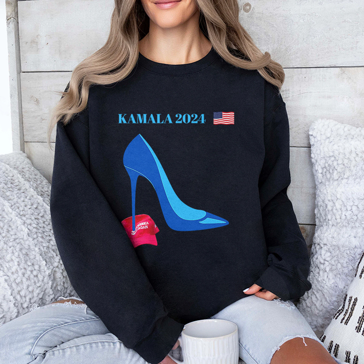 Kamala Harris For President 2024 High Heel Crushed MAGA Hat Shirt Kamala Harris For President 2024 High Heel Crushed MAGA Hat Shirt