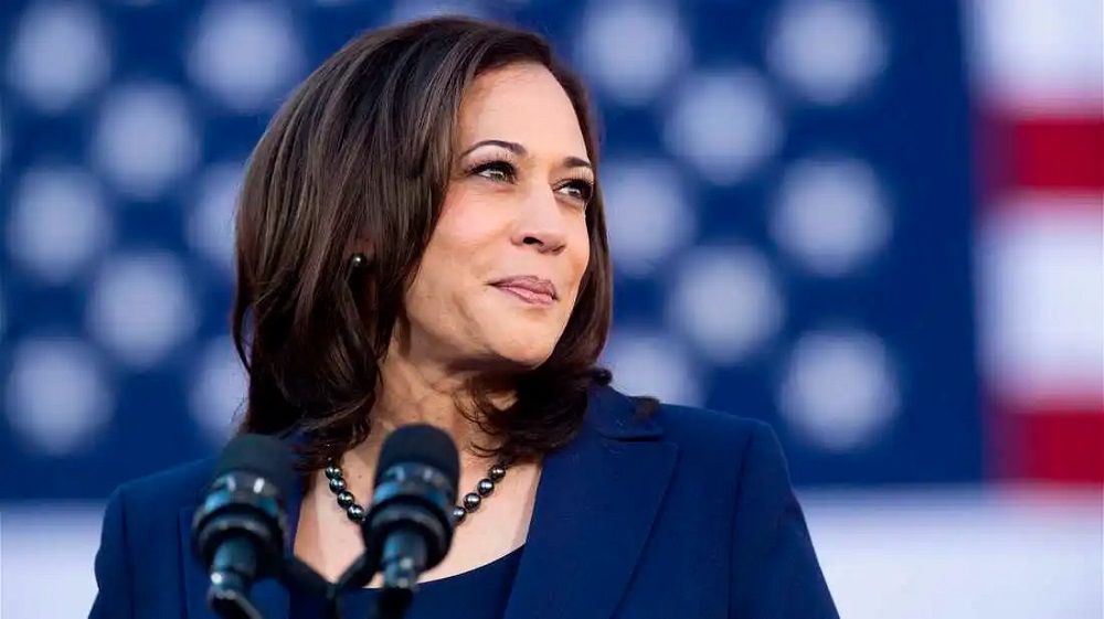 Kamala Harris Just Say No To The Commie Ho Communist Flag