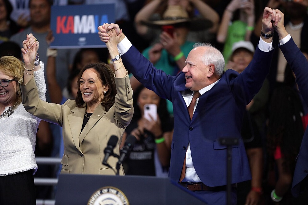 Kamala Harris Tim Walz For A Brighter Future 2024 Garden Flag 4 Kamala Harris Tim Walz