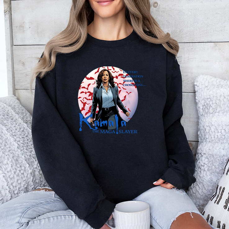 Kamala The MAGA Slayer In Every Generation There Is A Chosen One Shirt Kamala The MAGA Slayer In Every Generation There Is A Chosen One Shirt