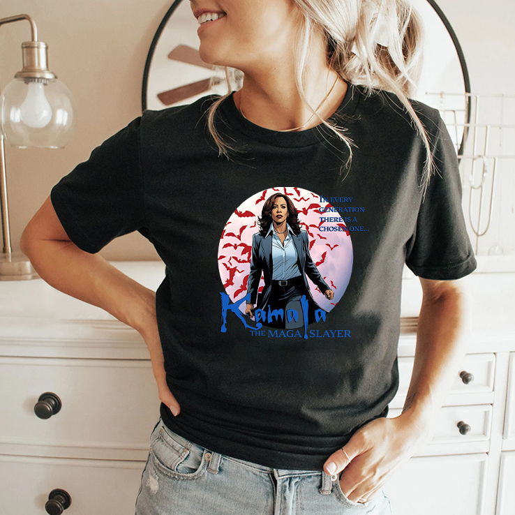 Kamala The MAGA Slayer In Every Generation There Is A Chosen One Shirt Kamala The MAGA Slayer In Every Generation There Is A Chosen One Shirt