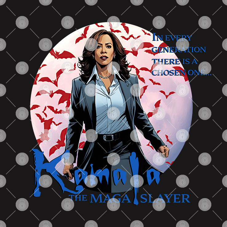 Kamala The MAGA Slayer In Every Generation There Is A Chosen One Shirt Kamala The MAGA Slayer In Every Generation There Is A Chosen One Shirt