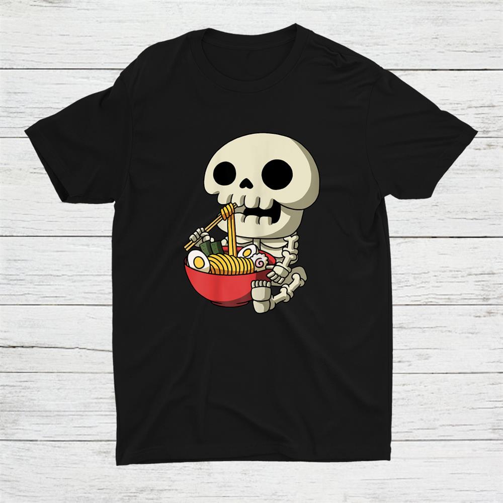 Kawaii Anime Skeleton Halloween Shirt Kawaii Anime Skeleton Halloween Shirt