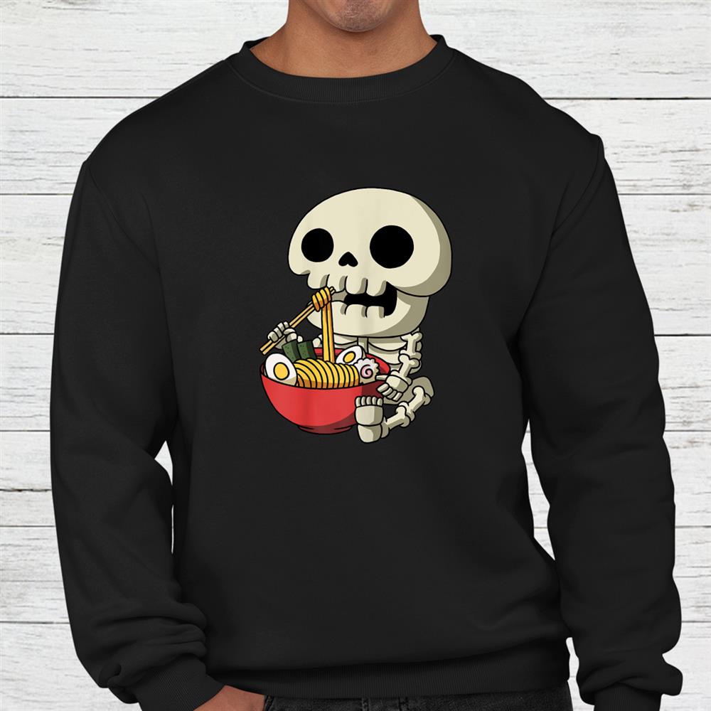 Kawaii Anime Skeleton Halloween Shirt Kawaii Anime Skeleton Halloween Shirt
