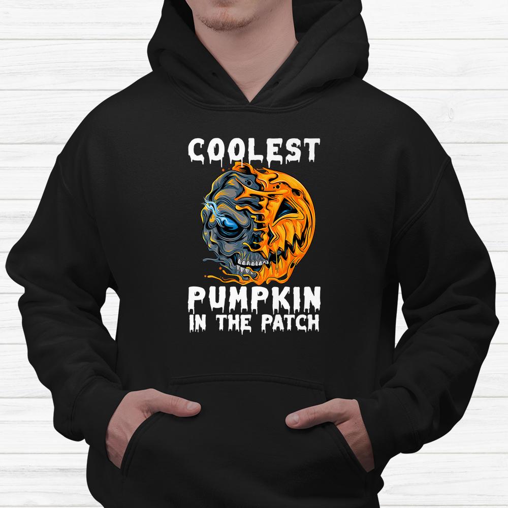 Kids Coolest Pumpkin In The Patch Toddler Boys Halloween Kid Shirt Kids Coolest Pumpkin In The Patch Toddler Boys Halloween Kid Shirt