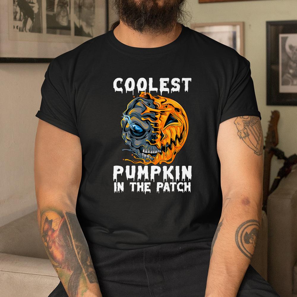 Kids Coolest Pumpkin In The Patch Toddler Boys Halloween Kid Shirt Kids Coolest Pumpkin In The Patch Toddler Boys Halloween Kid Shirt