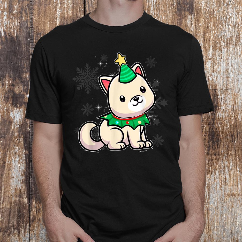 Kishu Inu Gifts Woman Christmas Tree Funny Dog Xmas Shirt Kishu Inu Gifts Woman Christmas Tree Funny Dog Xmas Shirt
