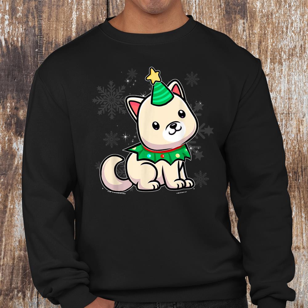 Kishu Inu Gifts Woman Christmas Tree Funny Dog Xmas Shirt Kishu Inu Gifts Woman Christmas Tree Funny Dog Xmas Shirt