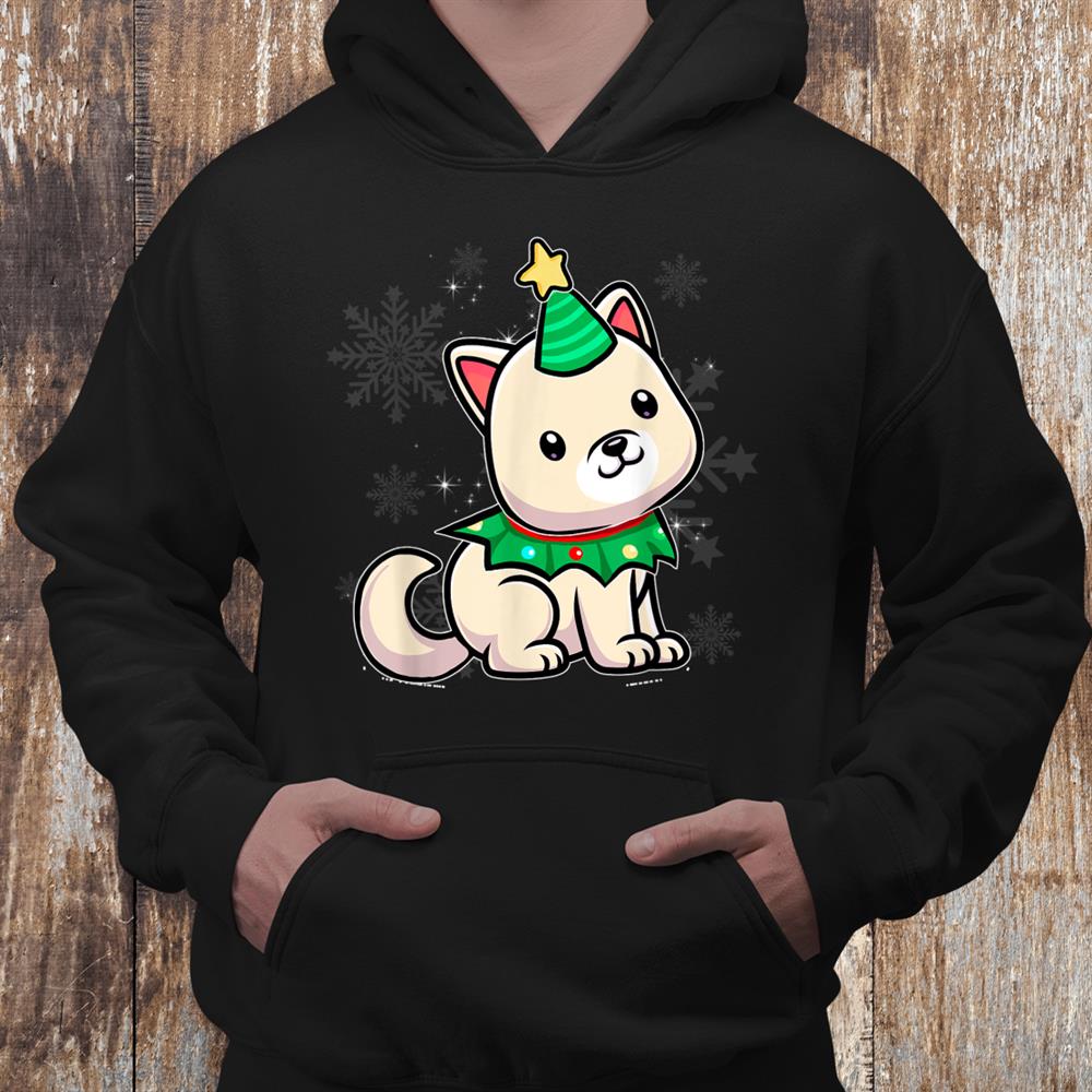 Kishu Inu Gifts Woman Christmas Tree Funny Dog Xmas Shirt Kishu Inu Gifts Woman Christmas Tree Funny Dog Xmas Shirt