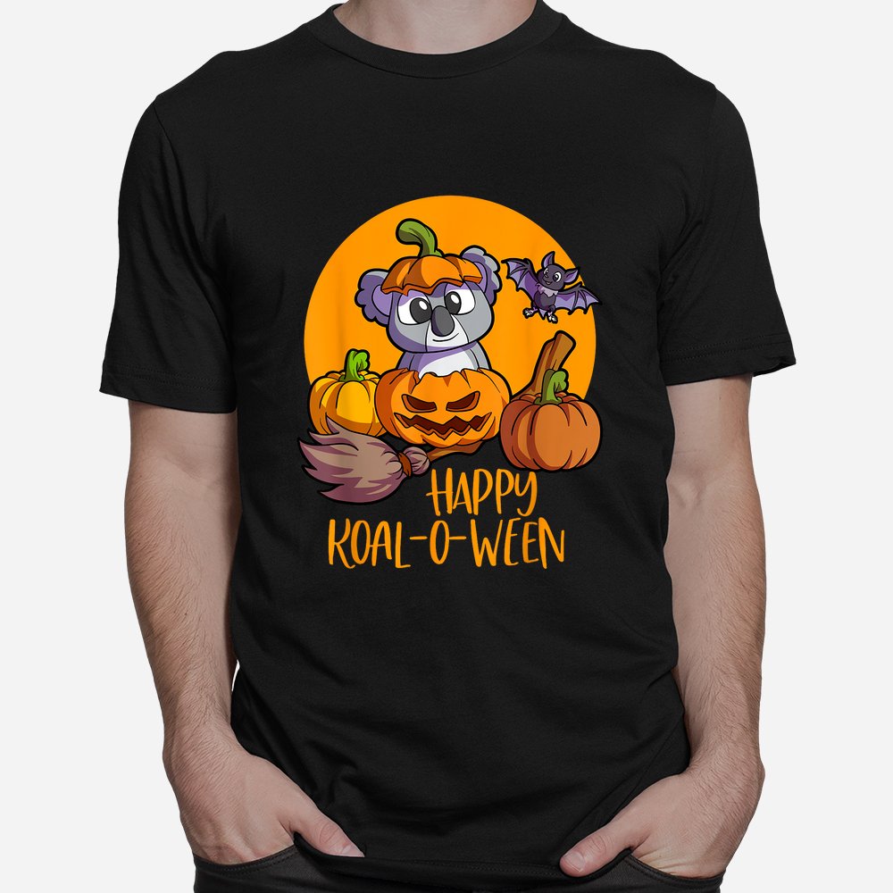 Koala On Pumpkin Witch Hat Pumpkin Face Halloween Koala Shirt 10 koala on pumpkin witch hat pumpkin face halloween koala shirt 1 1
