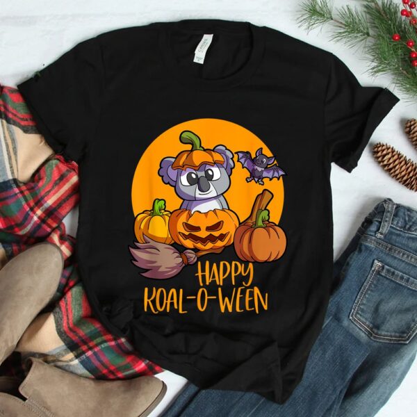 Koala On Pumpkin Witch Hat Pumpkin Face Halloween Koala Shirt 7 Koala On Pumpkin Witch Hat Pumpkin Face Halloween Koala Shirt