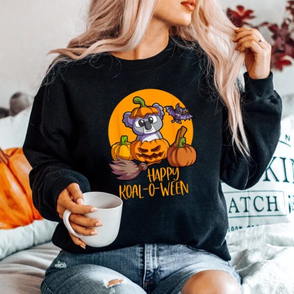 Koala On Pumpkin Witch Hat Pumpkin Face Halloween Koala Shirt 9 Koala On Pumpkin Witch Hat Pumpkin Face Halloween Koala Shirt