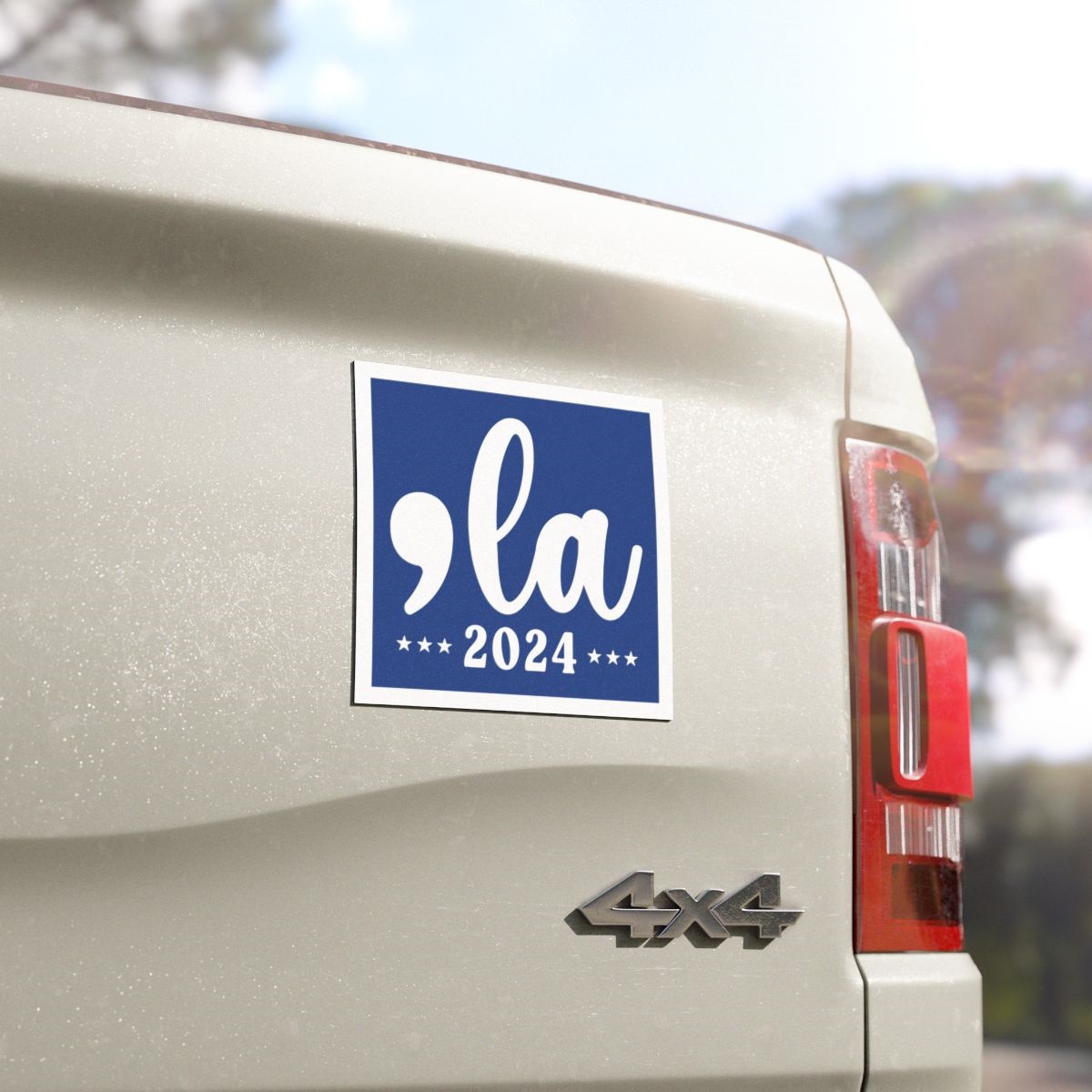 La Kamala For President 2024 Car Magnet La Kamala For President 2024 Car Magnet