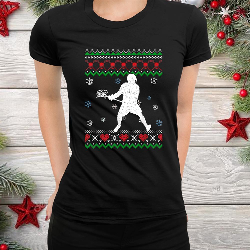 Lacrosse Sport Lovers Kids Boys Christmas Shirt Lacrosse Sport Lovers Kids Boys Christmas Shirt