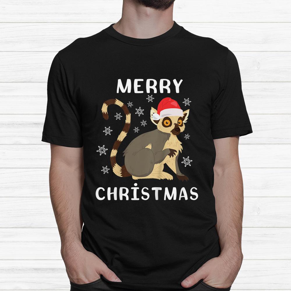 Lemur Santa Merry Christmas Lemur Shirt Lemur Santa Merry Christmas Lemur Shirt