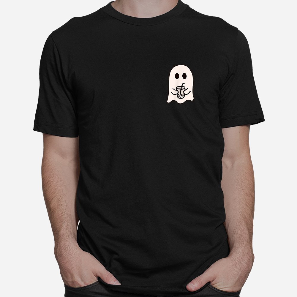 Little Ghost Ice Coffee Halloween Shirt Little Ghost Ice Coffee Halloween Shirt