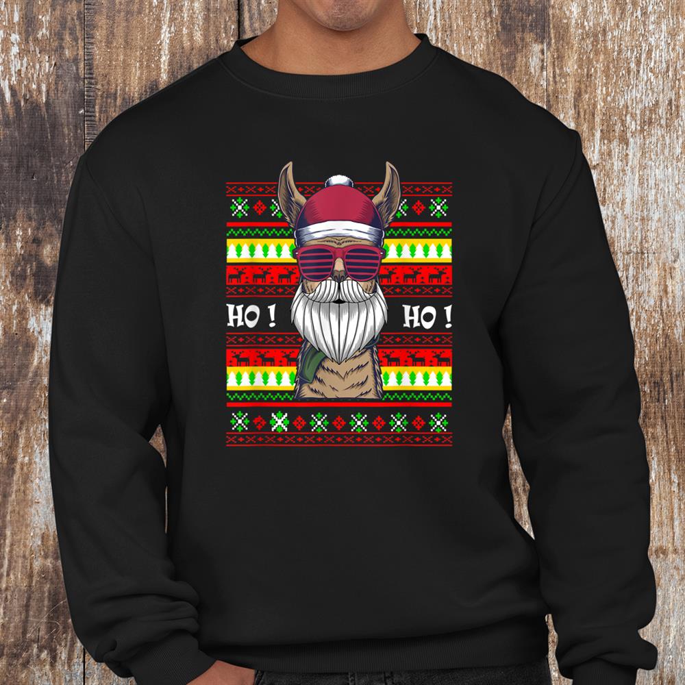 Llama Ugly Christmas Llama Lover Shirt Llama Ugly Christmas Llama Lover Shirt
