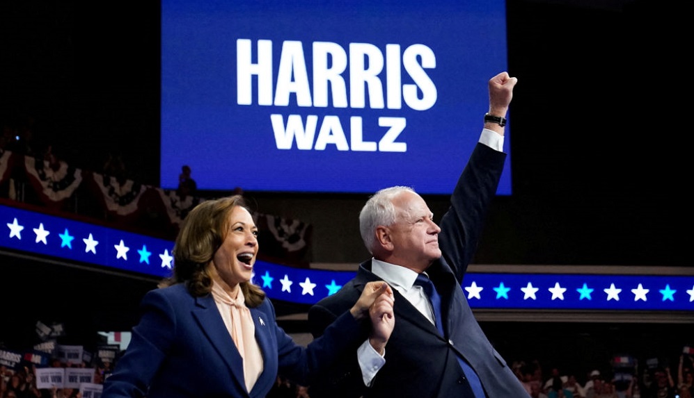 Look Out For Your Neighbor Stop Being Weired Haris Walz 24'