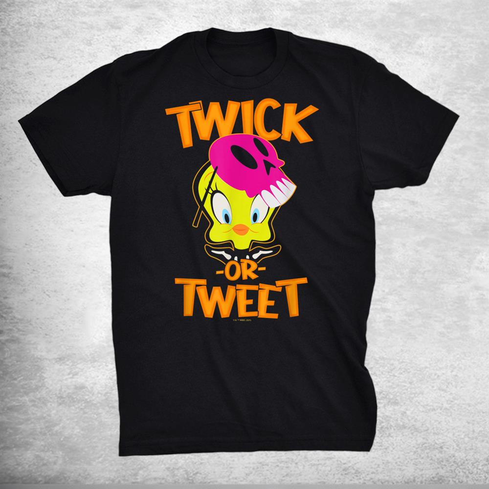 Looney Tunes Halloween Tweety Bird Twick Or Tweet Shirt Looney Tunes Halloween Tweety Bird Twick Or Tweet Shirt