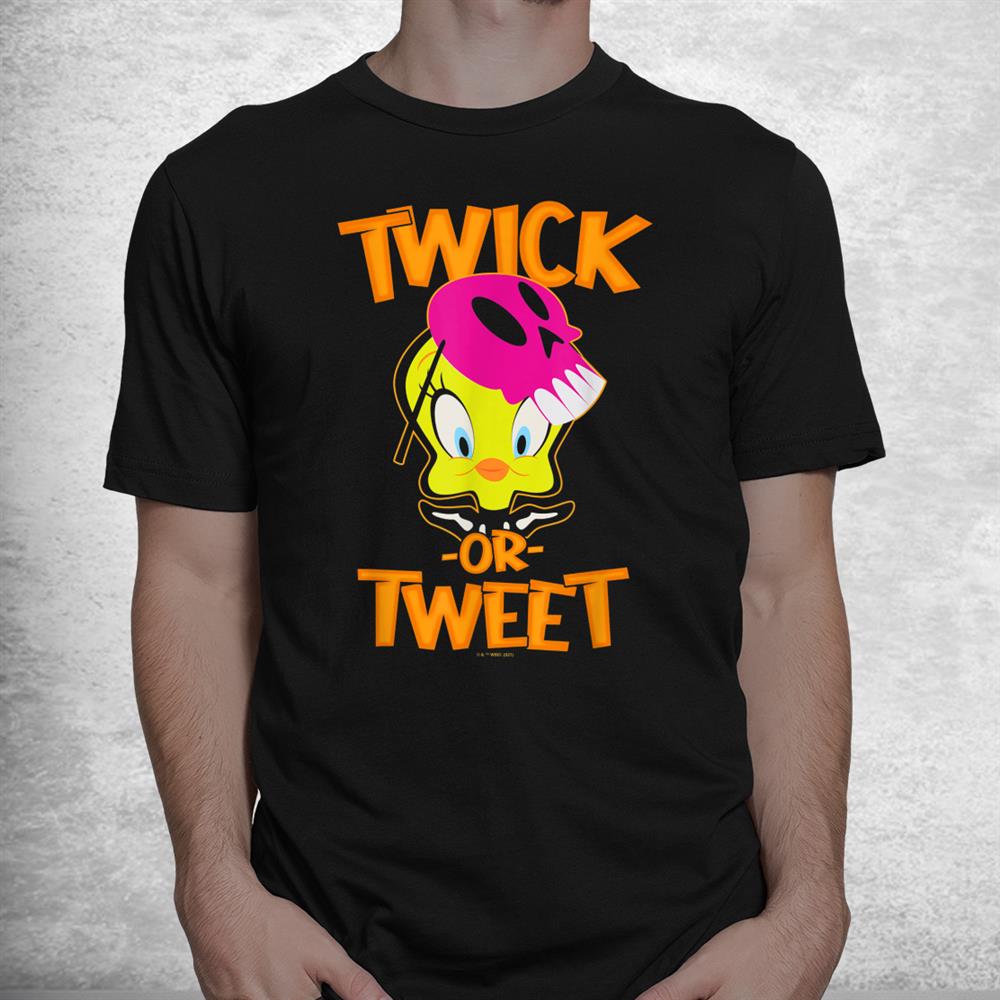 Looney Tunes Halloween Tweety Bird Twick Or Tweet Shirt Looney Tunes Halloween Tweety Bird Twick Or Tweet Shirt