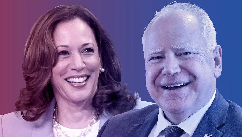 Madam President And Tim Harris Walz 2024