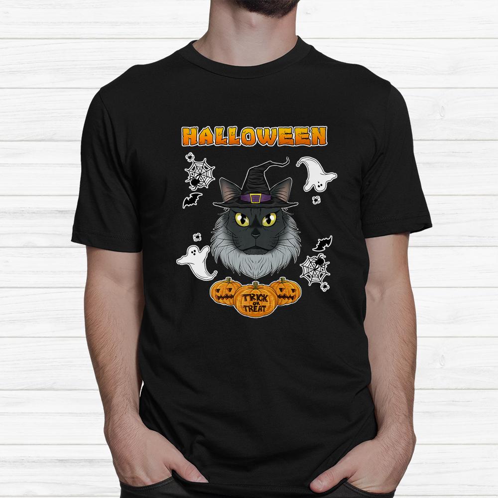 Maine Coon Cat Lover I Happy Halloween Shirt Maine Coon Cat Lover I Happy Halloween Shirt