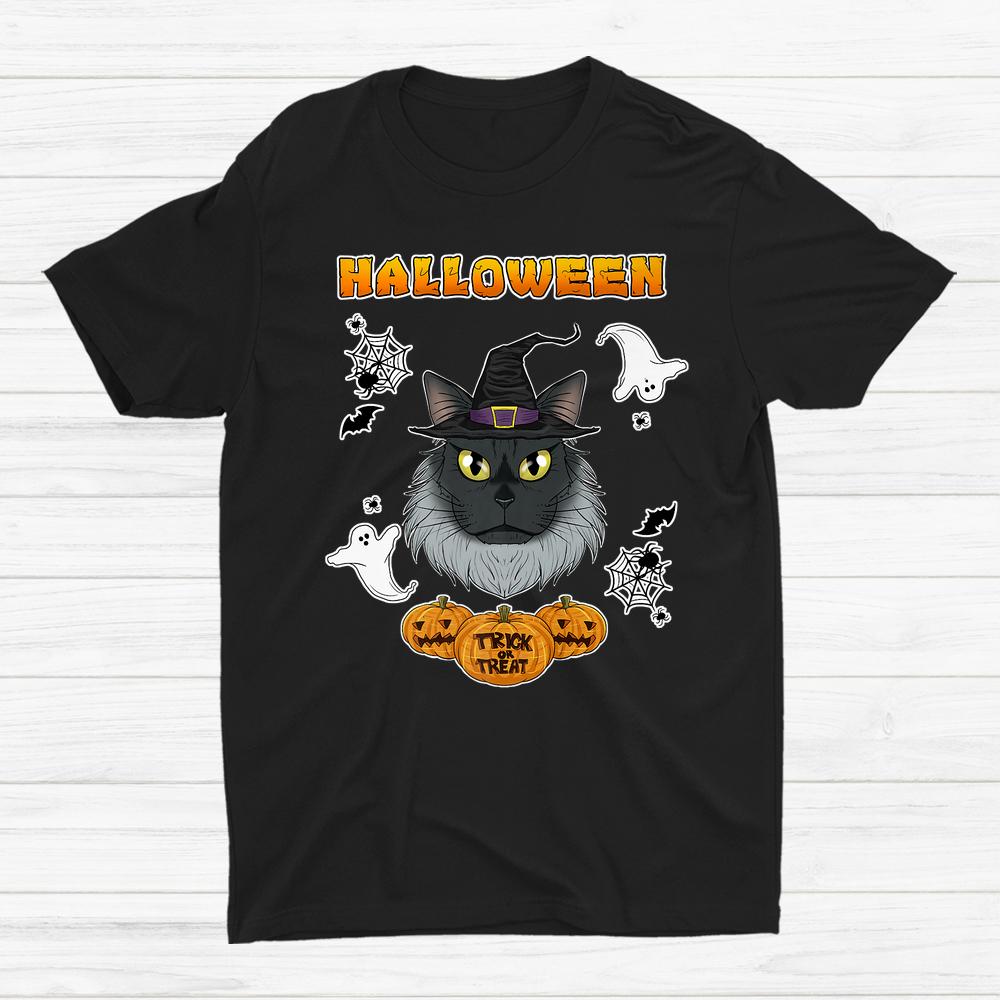 Maine Coon Cat Lover I Happy Halloween Shirt Maine Coon Cat Lover I Happy Halloween Shirt