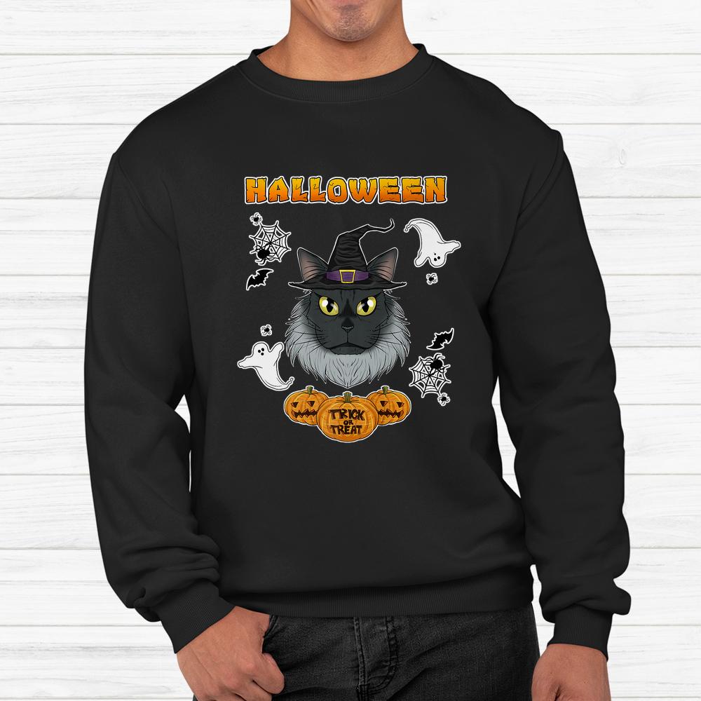 Maine Coon Cat Lover I Happy Halloween Shirt Maine Coon Cat Lover I Happy Halloween Shirt