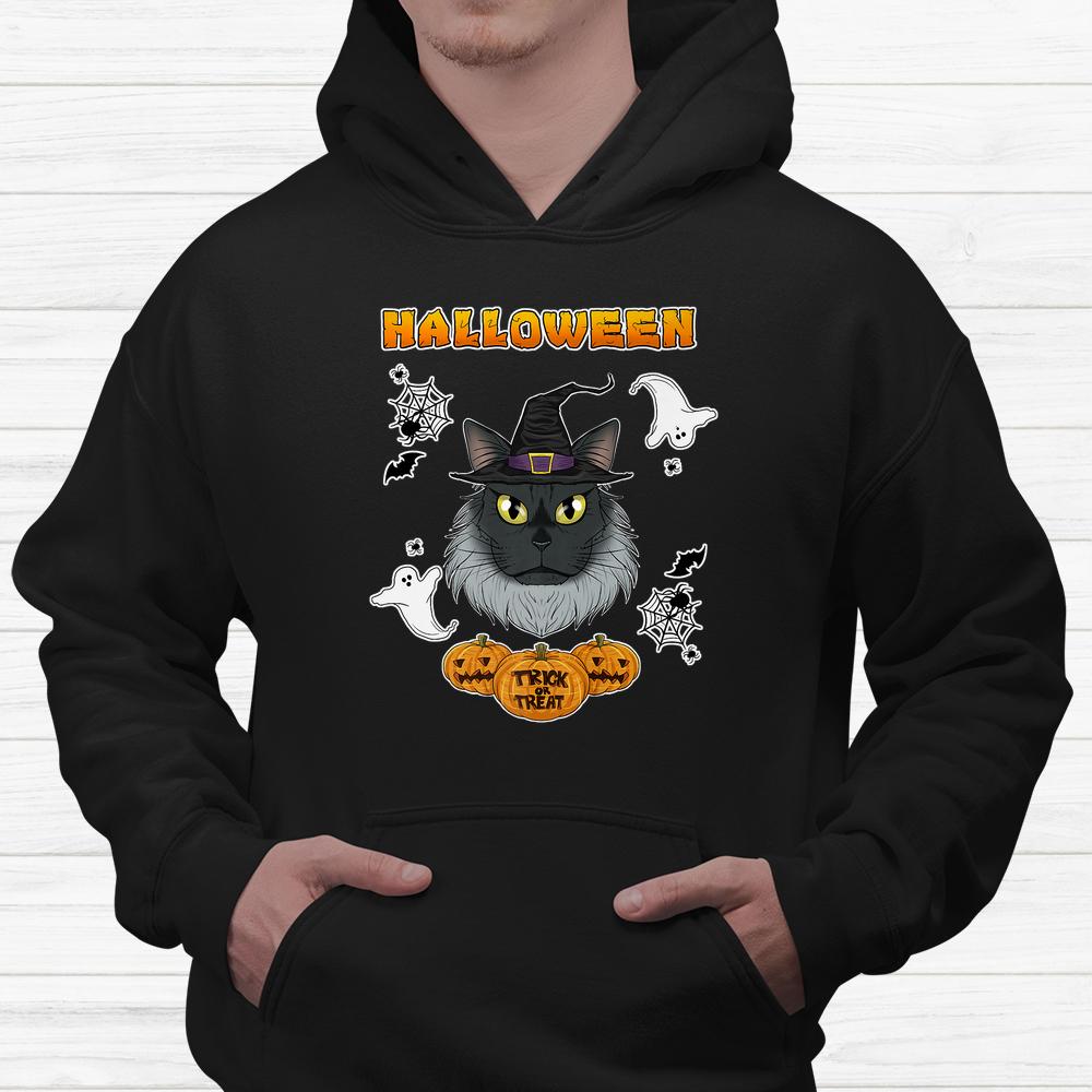Maine Coon Cat Lover I Happy Halloween Shirt Maine Coon Cat Lover I Happy Halloween Shirt