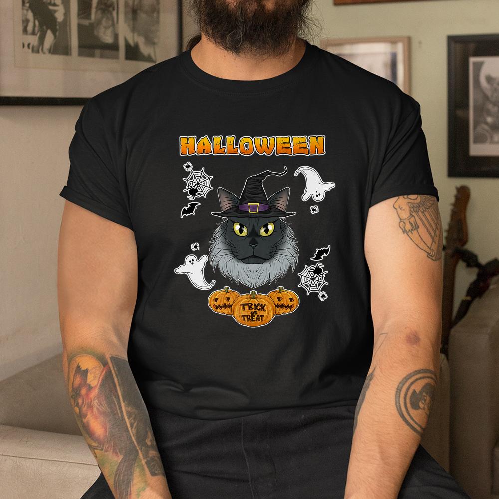 Maine Coon Cat Lover I Happy Halloween Shirt Maine Coon Cat Lover I Happy Halloween Shirt