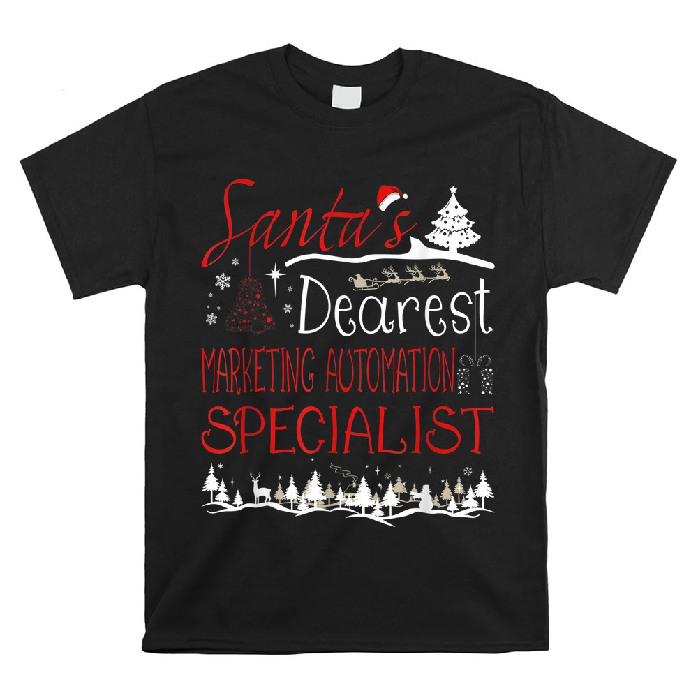 Marketing Automation Specialist Xmas Job Christmas Shirt Marketing Automation Specialist Xmas Job Christmas Shirt