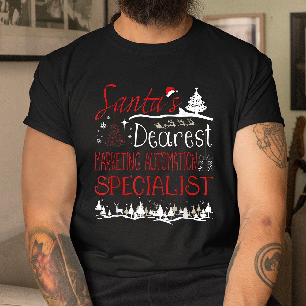 Marketing Automation Specialist Xmas Job Christmas Shirt Marketing Automation Specialist Xmas Job Christmas Shirt