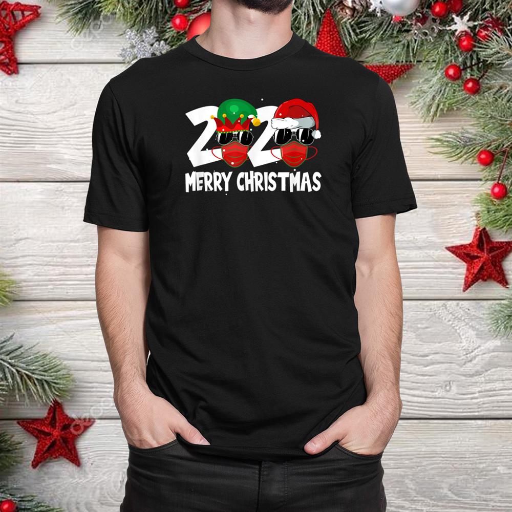Masked Elf Merry Christmas Shirt Masked Elf Merry Christmas Shirt