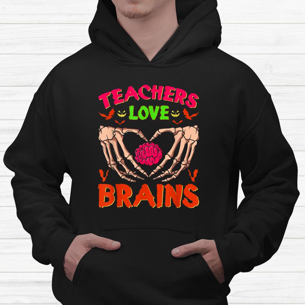 Math Science Teachers Love Brains Halloween Shirt Math Science Teachers Love Brains Halloween Shirt