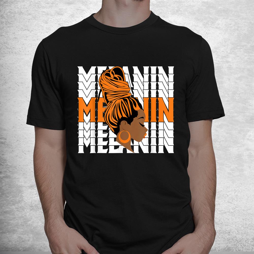 Melanin Queen Girl Match 1 High Og Electro Orange Halloween Shirt Melanin Queen Girl Match 1 High Og Electro Orange Halloween Shirt
