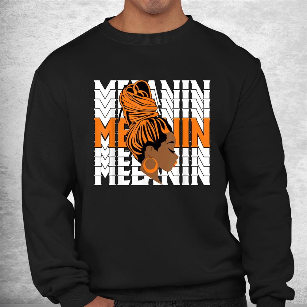 Melanin Queen Girl Match 1 High Og Electro Orange Halloween Shirt Melanin Queen Girl Match 1 High Og Electro Orange Halloween Shirt
