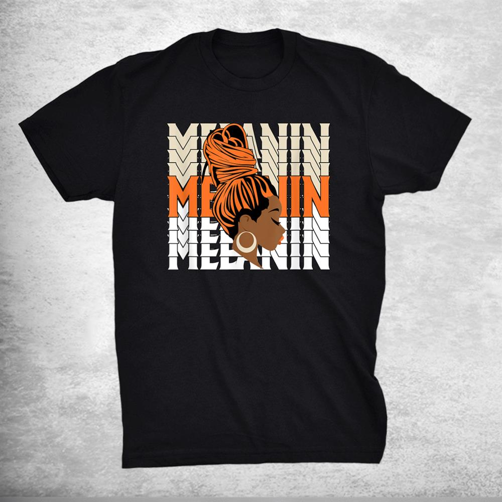 Melanin Queen Girl Womens Og Coconut Milk Orange Halloween Shirt Melanin Queen Girl Womens Og Coconut Milk Orange Halloween Shirt