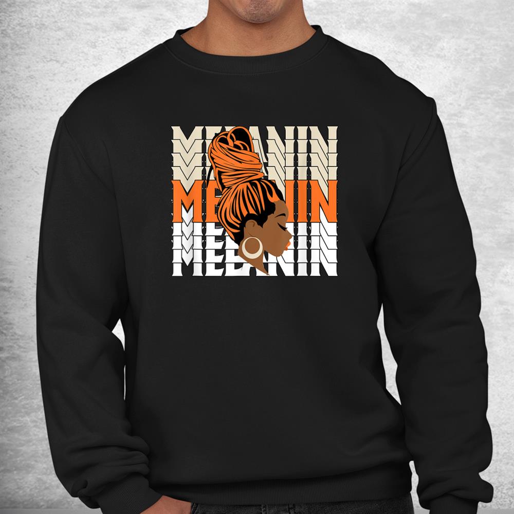 Melanin Queen Girl Womens Og Coconut Milk Orange Halloween Shirt Melanin Queen Girl Womens Og Coconut Milk Orange Halloween Shirt