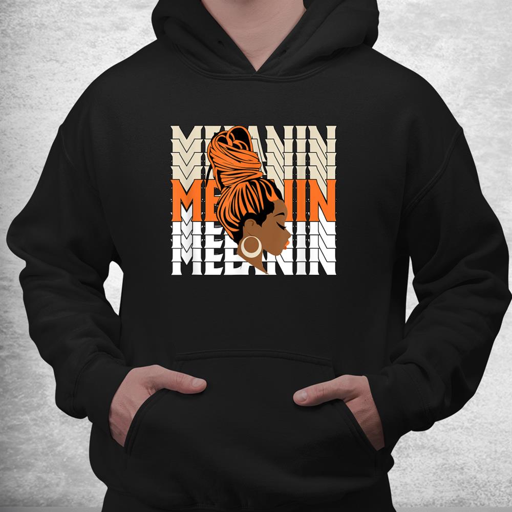 Melanin Queen Girl Womens Og Coconut Milk Orange Halloween Shirt Melanin Queen Girl Womens Og Coconut Milk Orange Halloween Shirt