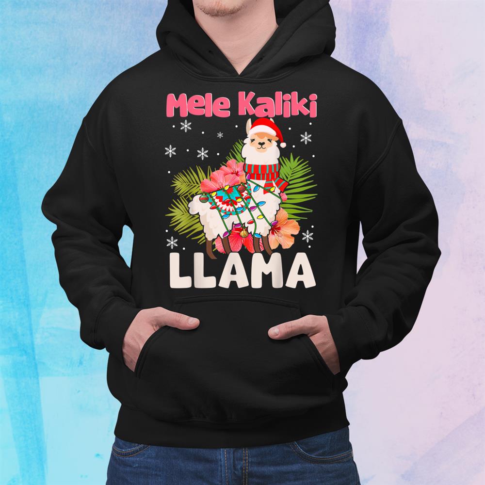 Mele Kaliki Llama Christmas Mele Kalikimaka Llama Lover Shirt Mele Kaliki Llama Christmas Mele Kalikimaka Llama Lover Shirt
