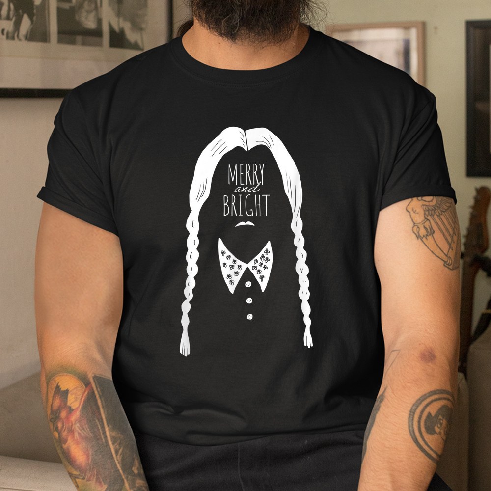 Merry And Bright Hate Christmas Shirt Merry And Bright Hate Christmas Shirt