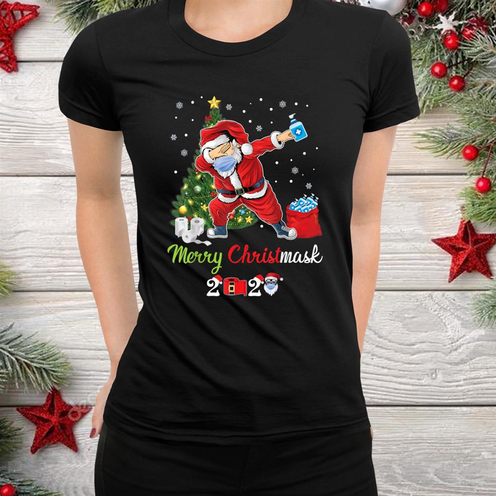 Merry Christmas Corona With Santa Shirt Merry Christmas Corona With Santa Shirt