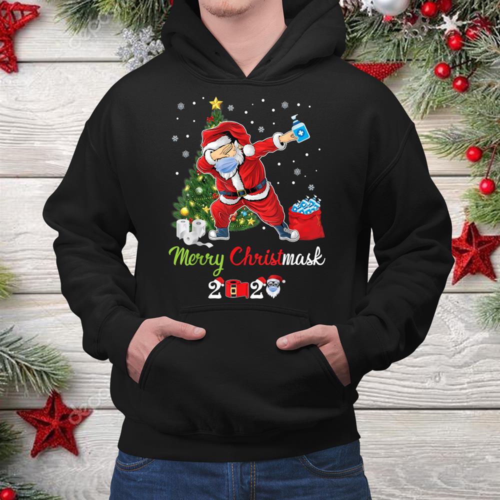 Merry Christmas Corona With Santa Shirt Merry Christmas Corona With Santa Shirt