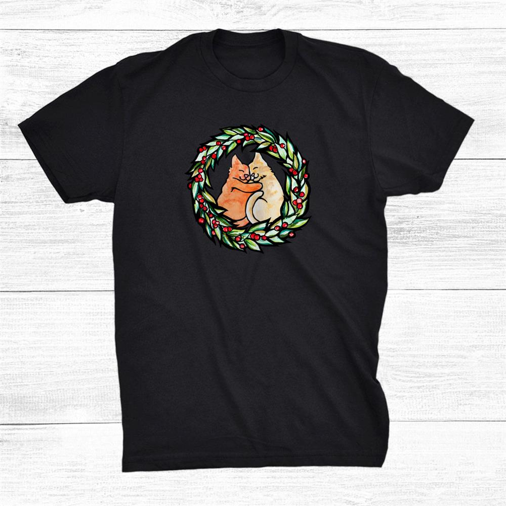 Merry Christmas Holiday Kitty Cat Shirt Merry Christmas Holiday Kitty Cat Shirt