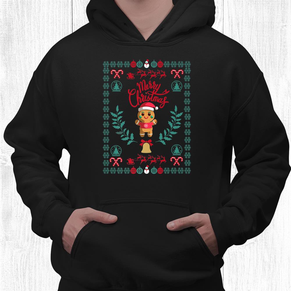 Merry Christmas I The Merry Gingerbread Man Shirt Merry Christmas I The Merry Gingerbread Man Shirt