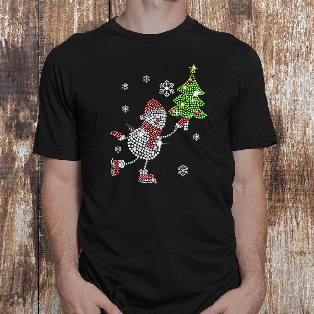 Merry Christmas Santa Claus Snowman Christmas Tree Shirt Merry Christmas Santa Claus Snowman Christmas Tree Shirt